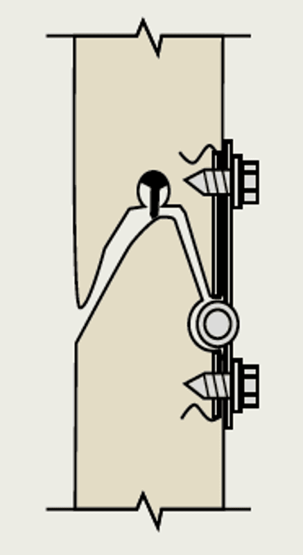 Garasjeport Deep Matt – 450 cm bredde