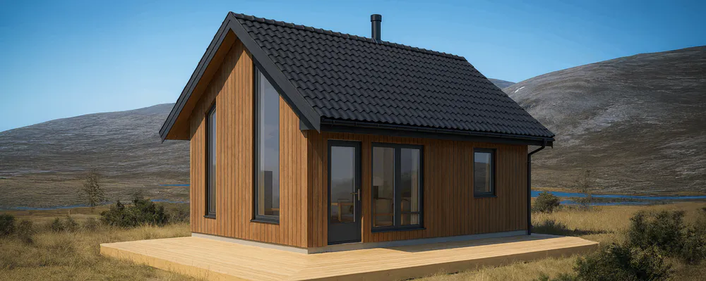 Småhus, bryggerhus, hytter og anneks i høy kvalitet